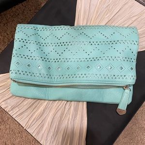 Mint green crossbody